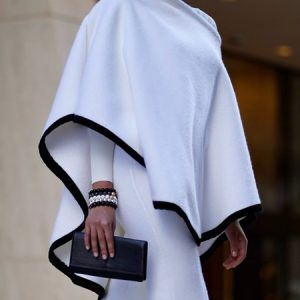 Loose Asymmetrical Color Block Elegant Shirt, Blouses and Shirts, color:White|size:XXL, Stylewe