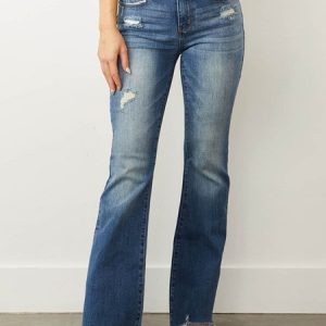 Denim Regular Fit Plain Casual Jeans, Jeans, color:Blue|size:XXL, JustFashionNow