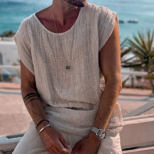 Bohemian Cotton And Linen T-shirt, T-Shirts, , COTOSEN, Apparel Online, Cheap Clothes, Buy Now