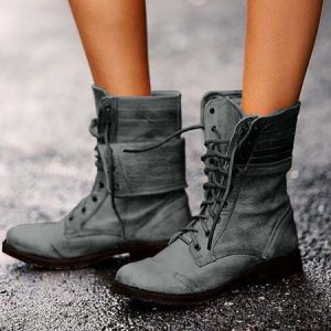 All Season Daily Boots, Boots, color:Gray|size:43, JustFashionNow