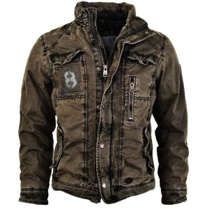 Mens Jacket Retro Washed Warm Jacket, Coats & Jackets, , COTOSEN, Apparel Online, Cheap Clothes, Buy Now