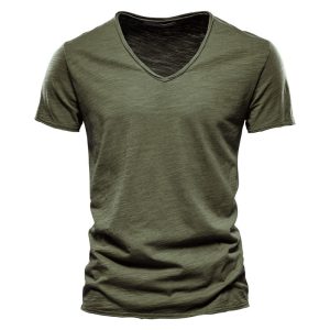 Men's Outdoor Comfortable Breathable V-Neck Short Sleeve T-Shirt, T-Shirts, , COTOSEN, Apparel Online, Cheap Clothes, Buy Now