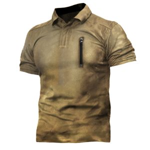 Men's Outdoor Tactical Zip Pocket Henley Shirt, T-Shirts, , COTOSEN, Apparel Online, Cheap Clothes, Buy Now