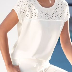 Crew Neck Loose Plain Casual T-Shirt, T-Shirts, color:White|size:XXL, JustFashionNow