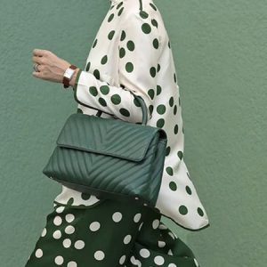 Polka Dots Elegant Loosen Long Sleeve Blouse, Blouses and Shirts, color:Off White|size:XS, Stylewe