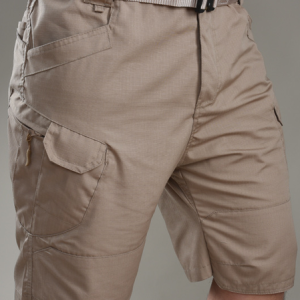 Men's Multifunctional Outdoor Tactical Shorts, color:Khaki|size:3XL, Lilicloth.com
