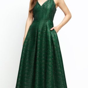 Elegant Plain Sleeveless Spaghetti Midi Wedding Party Dress, Cocktail Dresses, color:As Picture|size:XXL, Stylewe