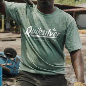Men's T-Shirt Tee Vintage Quiksilver Graphic Short Sleeve Outdoor Casual Summer Daily Tops, T-Shirts, , COTOSEN, Apparel Online, Cheap Clothes, Buy Now
