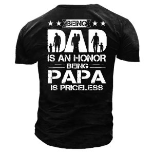 Papa Men's Cotton Short Sleeve T-Shirt, T-Shirts, , COTOSEN, Apparel Online, Cheap Clothes, Buy Now