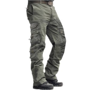 Men's Outdoor Vintage Washed Cotton Washed Multi-pocket Tactical Pants, Tactical Pants, , COTOSEN, Apparel Online, Cheap Clothes, Buy Now
