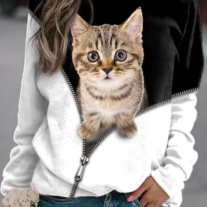 Casual Crew Neck Loose Color Block Top, T-Shirts, color:Black|size:XXL, JustFashionNow
