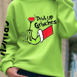 Casual Hoodie Painting Hoodie, Hoodies & Sweatshirts, color:Green|size:3XL, Noracora