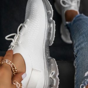 All Season Sneakers, Sneakers, color:White|size:US 11, JustFashionNow
