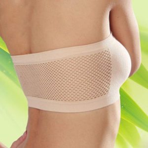 JFN  Breathable Non-padded Strapless Bandeau, Bra & Bra Sets, color:Nude|size:2-8, JustFashionNow