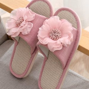 Non-slip 3D Floral Household Slippers, Slippers, color:Dark Pink|size:40, JustFashionNow
