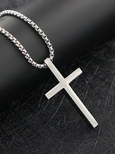 Fashion Cross Necklace, Necklaces, color:Color2|size:One-size, JustFashionNow