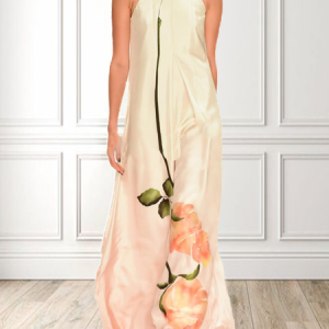 Floral Elegant Spaghetti Regular Fit Wedding Guest Dress, Wedding Guest Dresses, color:As Picture|size:XXL, Stylewe