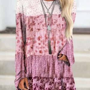 Long Sleeve Cotton-Blend Casual Shirt & Top, Shirts & Blouses, color:As Picture|size:XXL, JustFashionNow