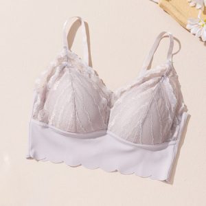 Lace Sexy Lace Bra & Bralette, Crop Bras, color:Purple|size:XXL, JustFashionNow