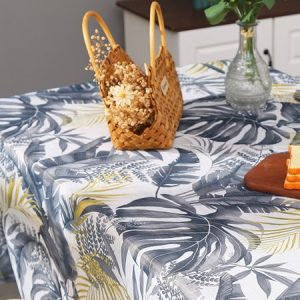 Botanical Print Tablecloth, Home&Garden, color:Blue|size:One-size, catalog Noracora shop