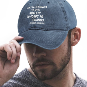 Lilicloth X Hynek Rajtr Intelligence Denim Hat, color:Blue|size:One-size, Lilicloth.com