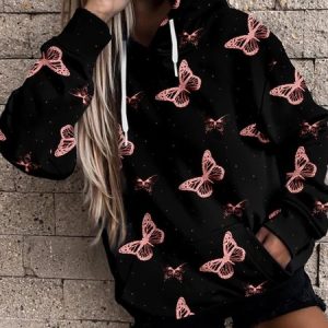 Loose Cat Casual Hoodie Hoodie, Sweatshirts & Hoodies, color:Color10|size:3XL, JustFashionNow