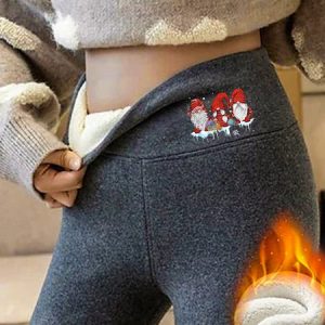 Christmas Santa Claus Santa Claus Casual Leggings, Leggings, color:Gray|size:XXL, JustFashionNow