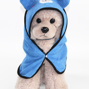 Lilicloth X Funnpaw Pet Bath Towel Dog Bathrobe, color:Royal Blue|size:L, Lilicloth.com