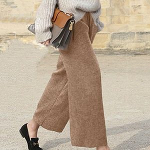 Plain Regular Fit Casual Pant, Pants, color:Khaki|size:XXL, JustFashionNow