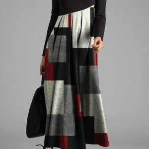Regular Fit Cotton Blends Dress, Casual Dresses, color:Black|size:XXL, JustFashionNow