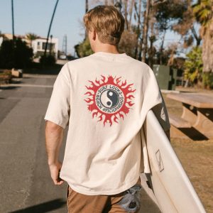 Summer Surf Retro Casual Tee, T-Shirts, , COTOSEN, Apparel Online, Cheap Clothes, Buy Now