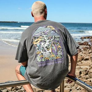 Unisex Retro Graphic Basic Short Sleeve Tee, T-Shirts, , COTOSEN, Apparel Online, Cheap Clothes, Buy Now