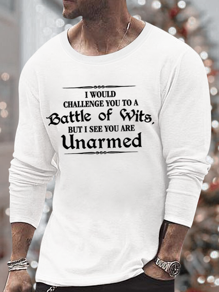 Men's Irony Shirts Duct Tape Shirts Funny Casual Text Letters Loose Top, color:White|size:3XL, Lilicloth.com