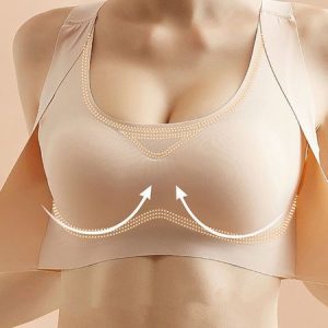 Plain Simple Bra & Bralette, Lingeries, color:Nude|size:3XL, Noracora