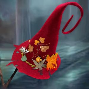 Halloween Unique Decorative Hat, Hats, color:Red|size:One-size, Noracora