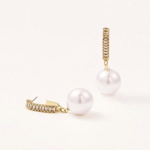 Elegant Earrings, Earrings, color:White, JustFashionNow