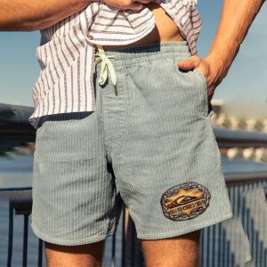 Holiday Corduroy Relaxed Board Shorts, Shorts, , COTOSEN, Apparel Online, Cheap Clothes, Buy Now