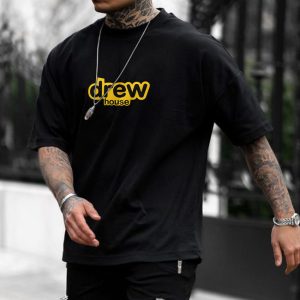 Trendy Fashion Drew House Smiley T-shirt Oversized T-shirt, T-Shirts, , COTOSEN, Apparel Online, Cheap Clothes, Buy Now