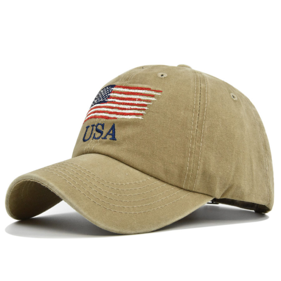 European And American Washed And Old Usa Embroidered Basebal Hat, Hats, , COTOSEN, Apparel Online, Cheap Clothes, Buy Now