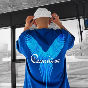Oversize Parrot Tee, T-Shirts, , COTOSEN, Apparel Online, Cheap Clothes, Buy Now