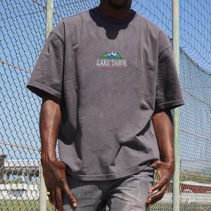 Men's LAKE TAHOE PRINTED SHORT SLEEVE T-SHIRT, T-Shirts, , COTOSEN, Apparel Online, Cheap Clothes, Buy Now
