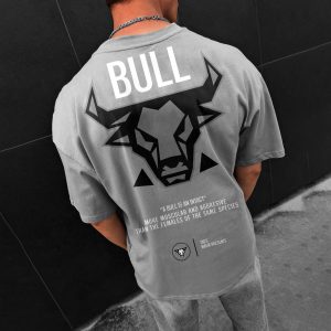 Oversize Bull Tee, T-Shirts, , COTOSEN, Apparel Online, Cheap Clothes, Buy Now