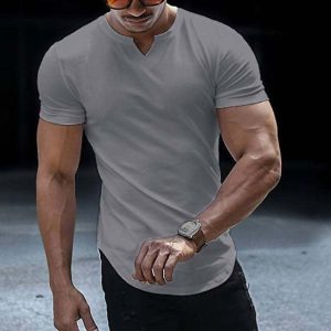 V-neck Men's Casual T-shirt Tops, T-Shirts, , COTOSEN, Apparel Online, Cheap Clothes, Buy Now
