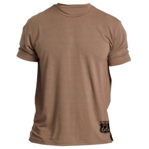 Men's T-Shirt Route 66 Casual Summer Top, T-Shirts, , COTOSEN, Apparel Online, Cheap Clothes, Buy Now