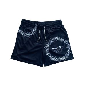 Crown Of Thorns Shorts, Shorts, , COTOSEN, Apparel Online, Cheap Clothes, Buy Now