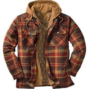 Winter Thick Plaid Flannel Casual Shirt Hooded Jacket, Coats & Jackets, , COTOSEN, Apparel Online, Cheap Clothes, Buy Now