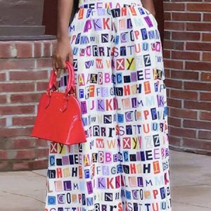 Daily Text Letters Urban Regular Fit Fashion Pants, Pants, color:White|size:XXL, Stylewe