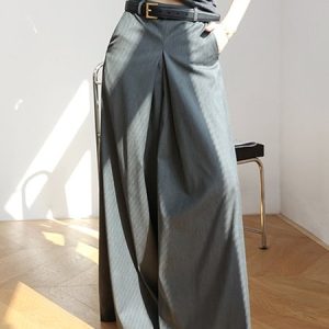 Daily Plain Regular Fit Urban Fashion Pants, Pants, color:Gray|size:XXL, Stylewe