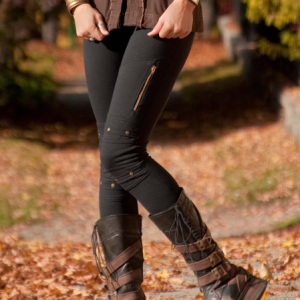 Plain Tight Casual Pant, Pants, color:Black|size:XXL, JustFashionNow