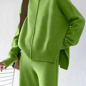 Urban Stand Collar Plain Long Sleeve Sweater, Pullovers, color:Green|size:XS, Stylewe